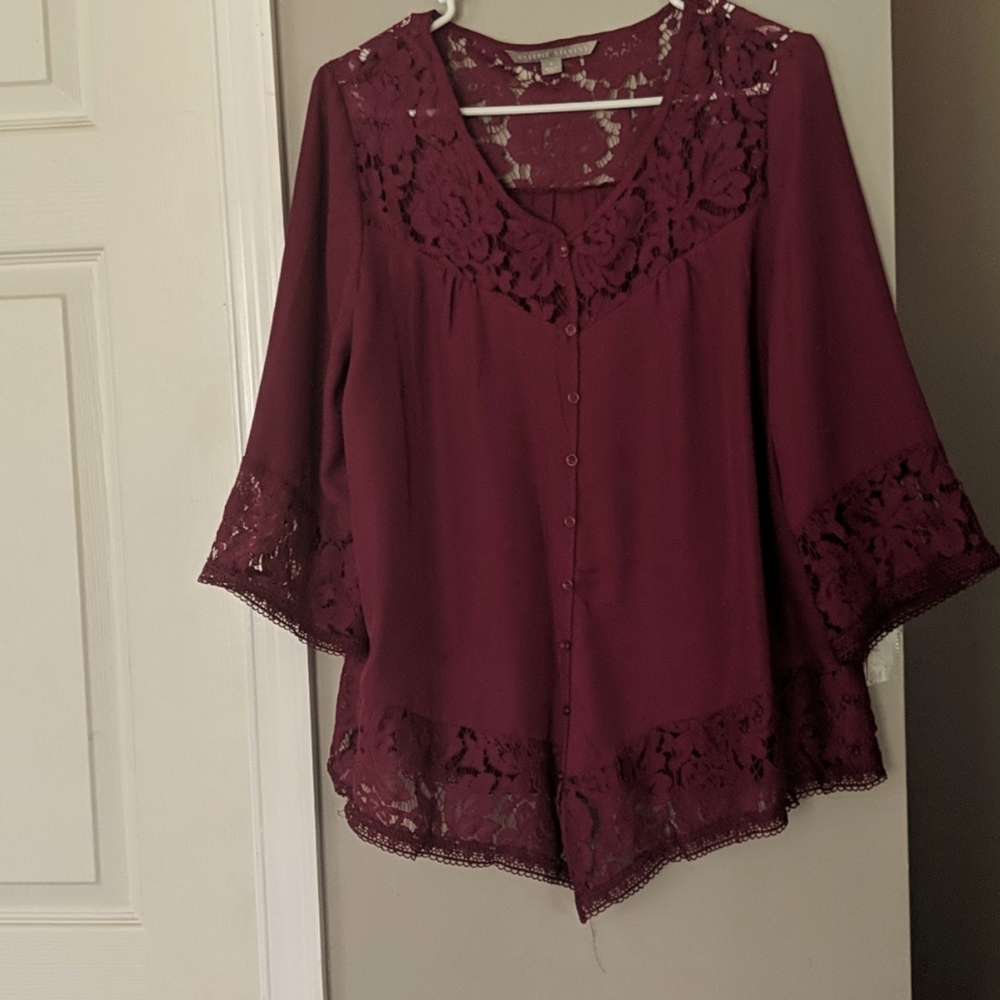 Marron blouse